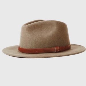 Brixton Messer Fedora Heather Natural